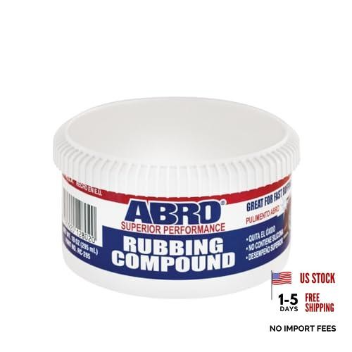 10 oz Rubbing Compound — Fast-Cut Buffing Compound for Oxidized Paint