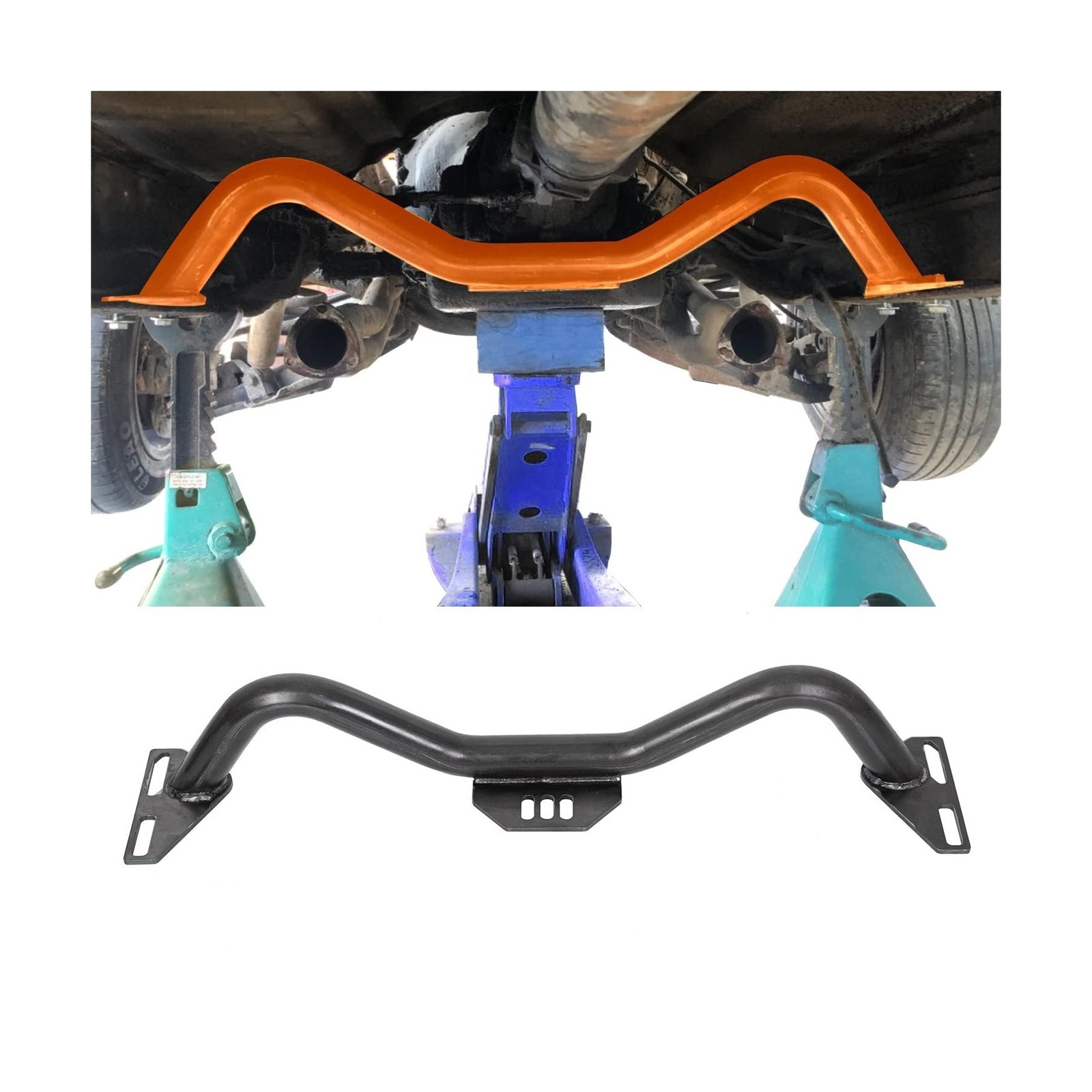 Kojem Adjustable Transmission Crossmember Compatible with 1964-1987 Chevy/GMC...