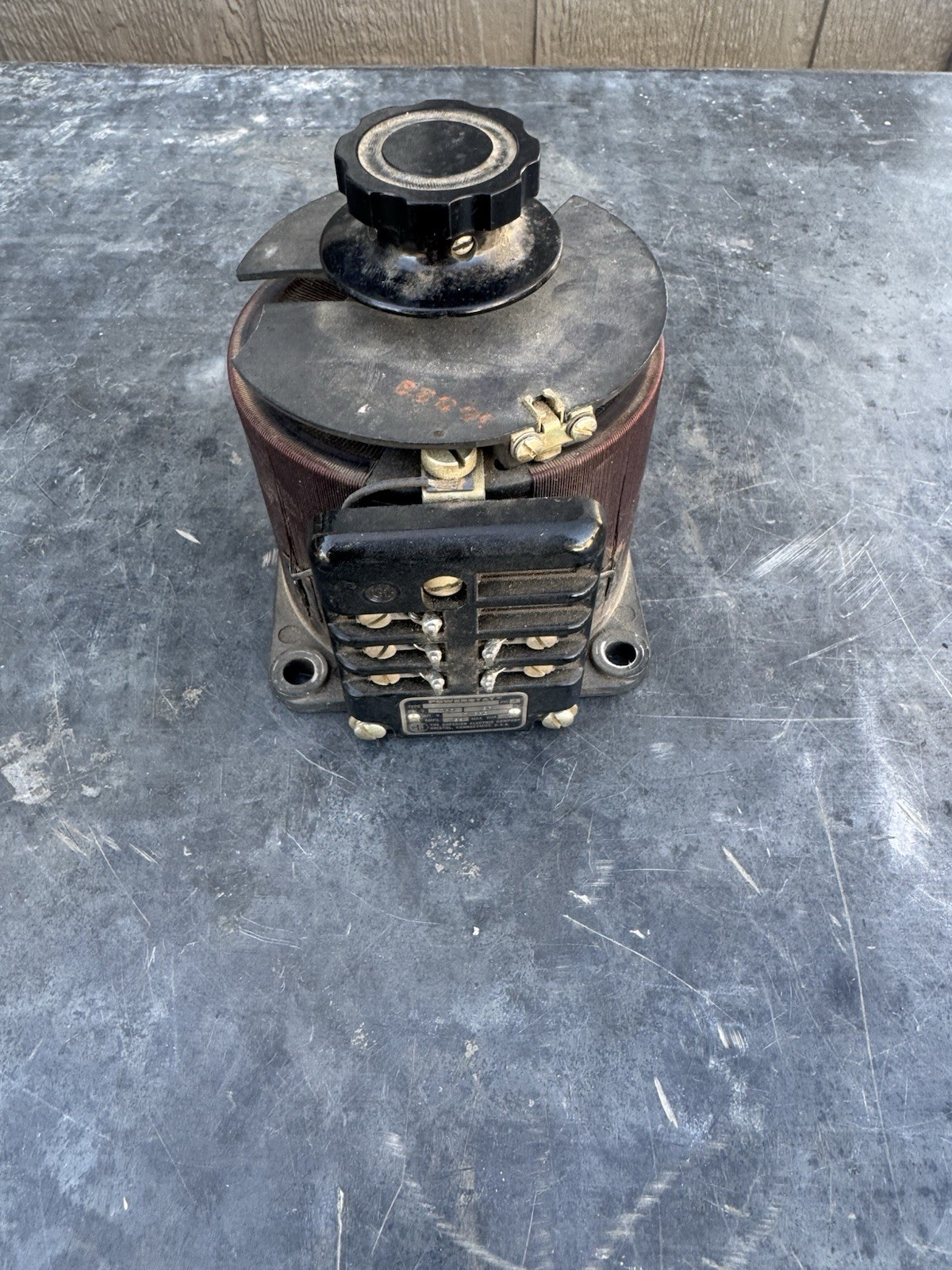 Superior Electric  Powerstat Variable Transformer 0-250V Untested