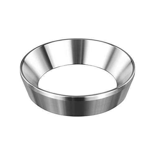 MATOW Stainless Steel Espresso Dosing Funnel Compatible with Portafilter 58mm