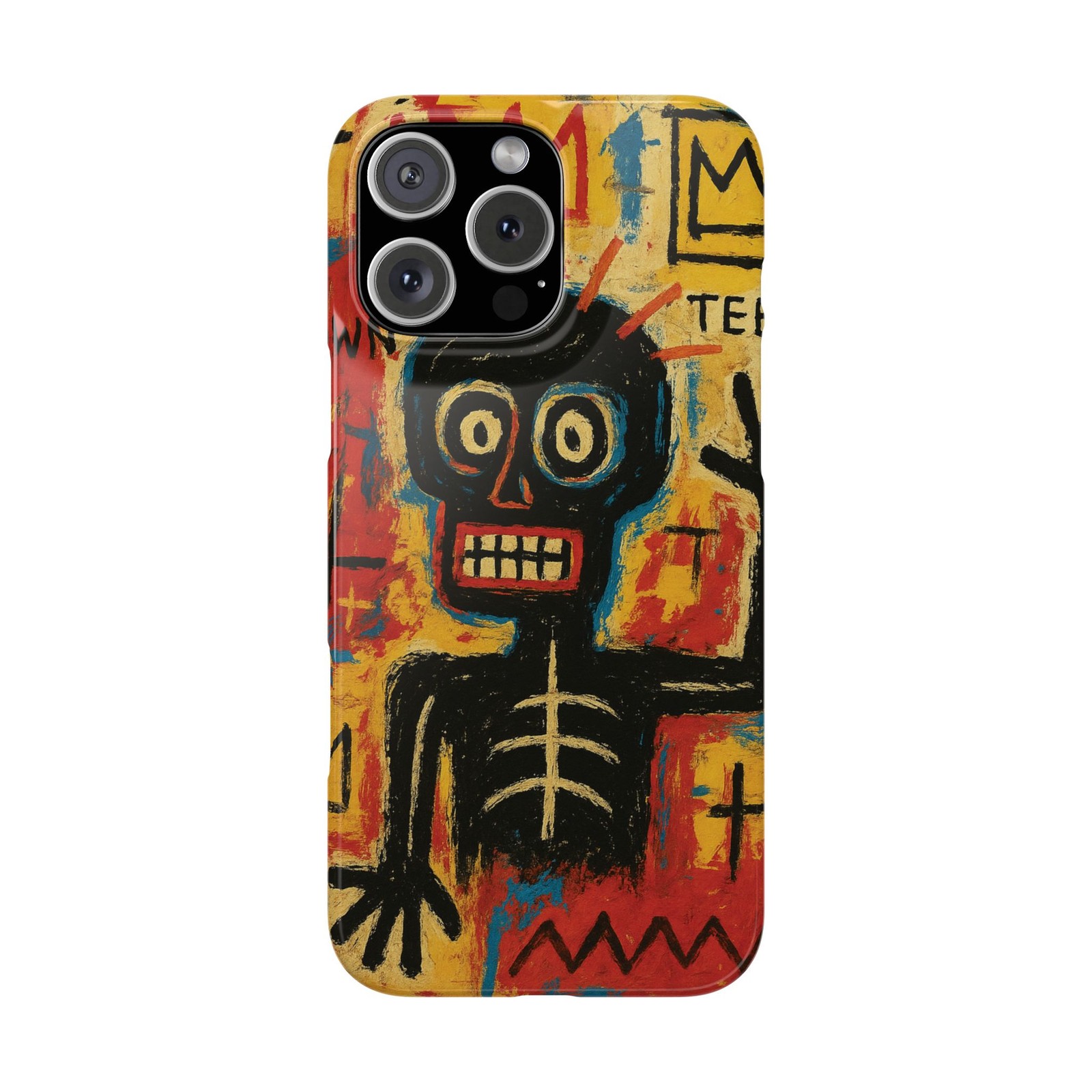 J-Jean Michel B-Basquiat Phone Case For all iPhone Models