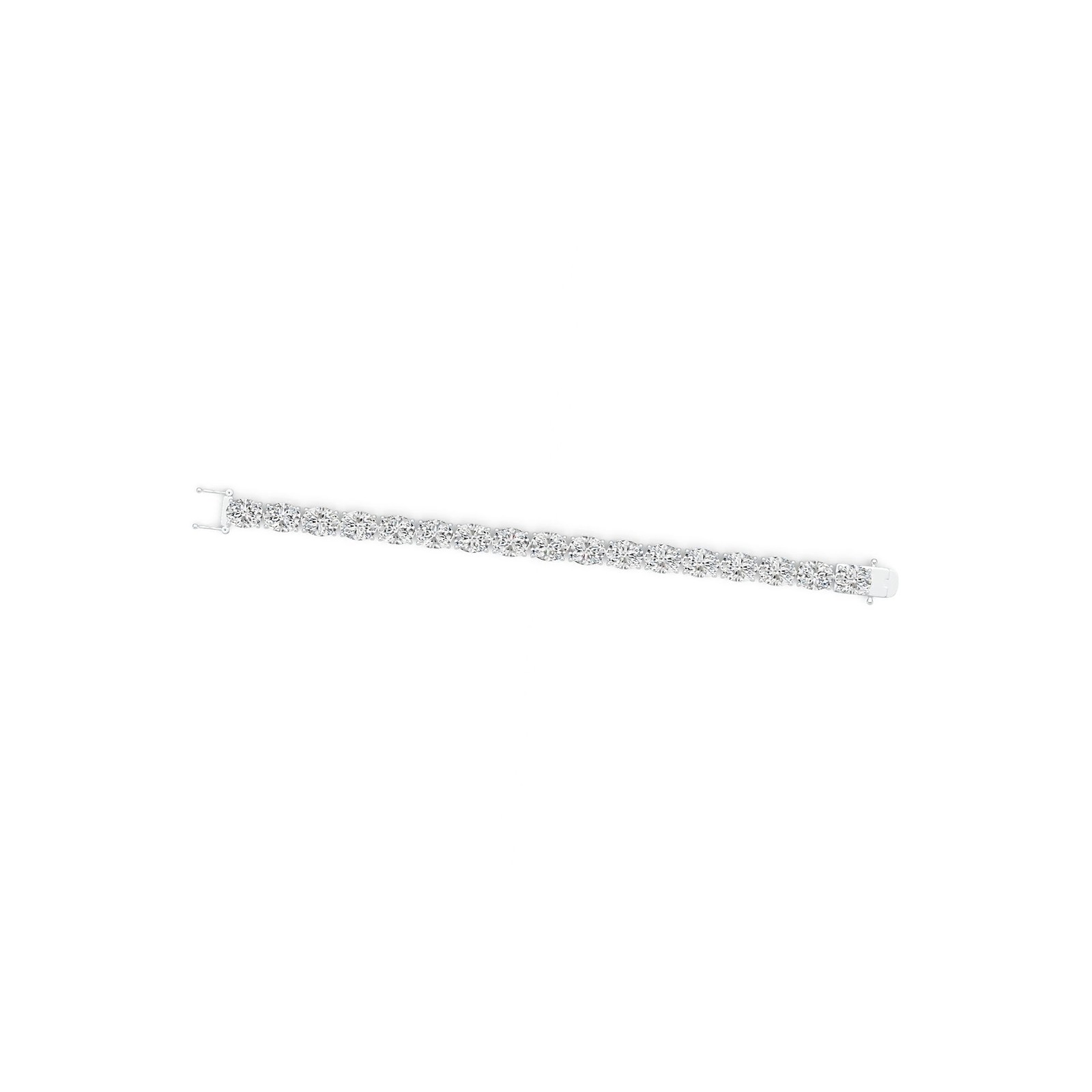 Sterling Silver Semi Mount Bracelet Setting Oval OV 10X8mm