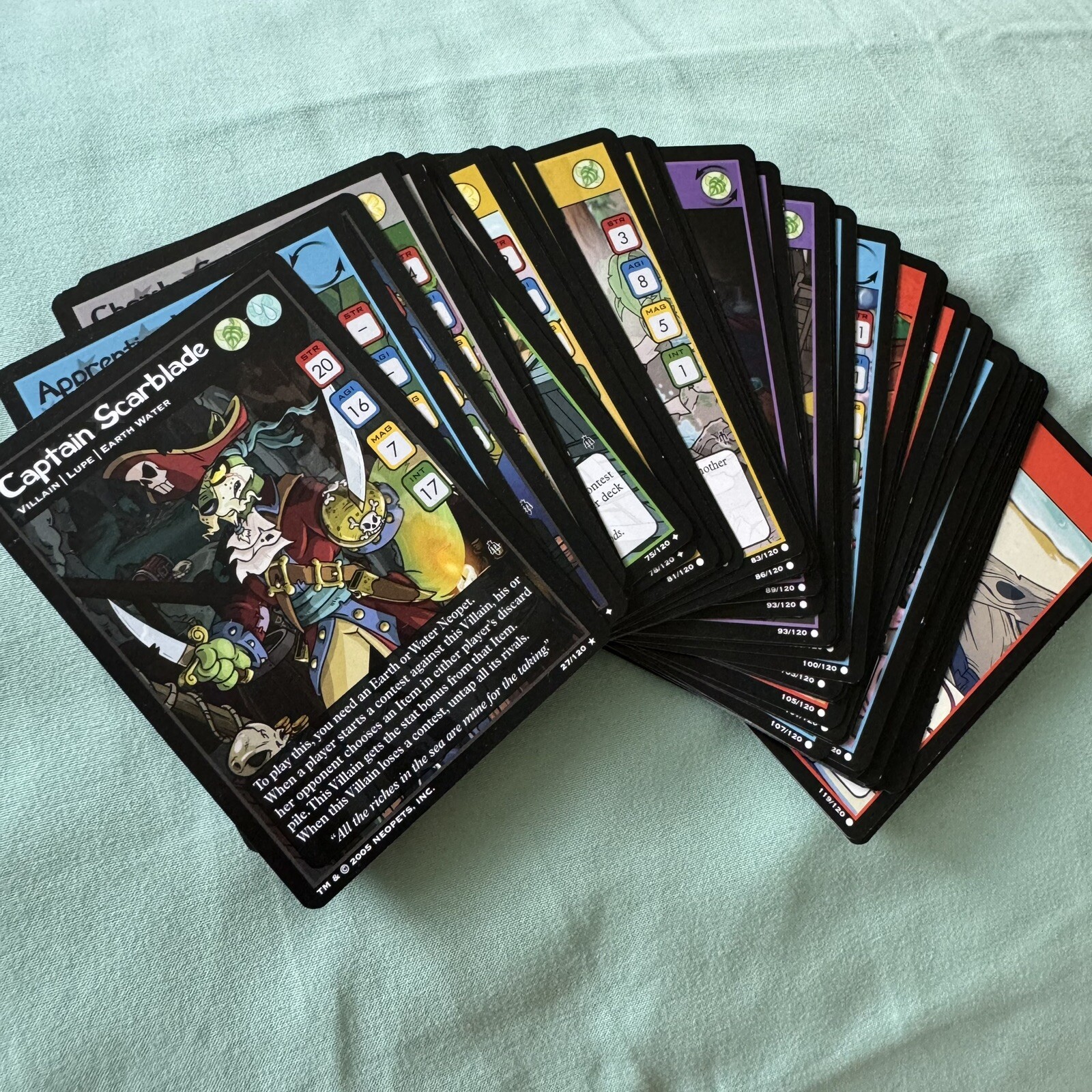 Neopets Wizards of the Coast TCG - Curse of Maraqua Singles - Combined Shipping
