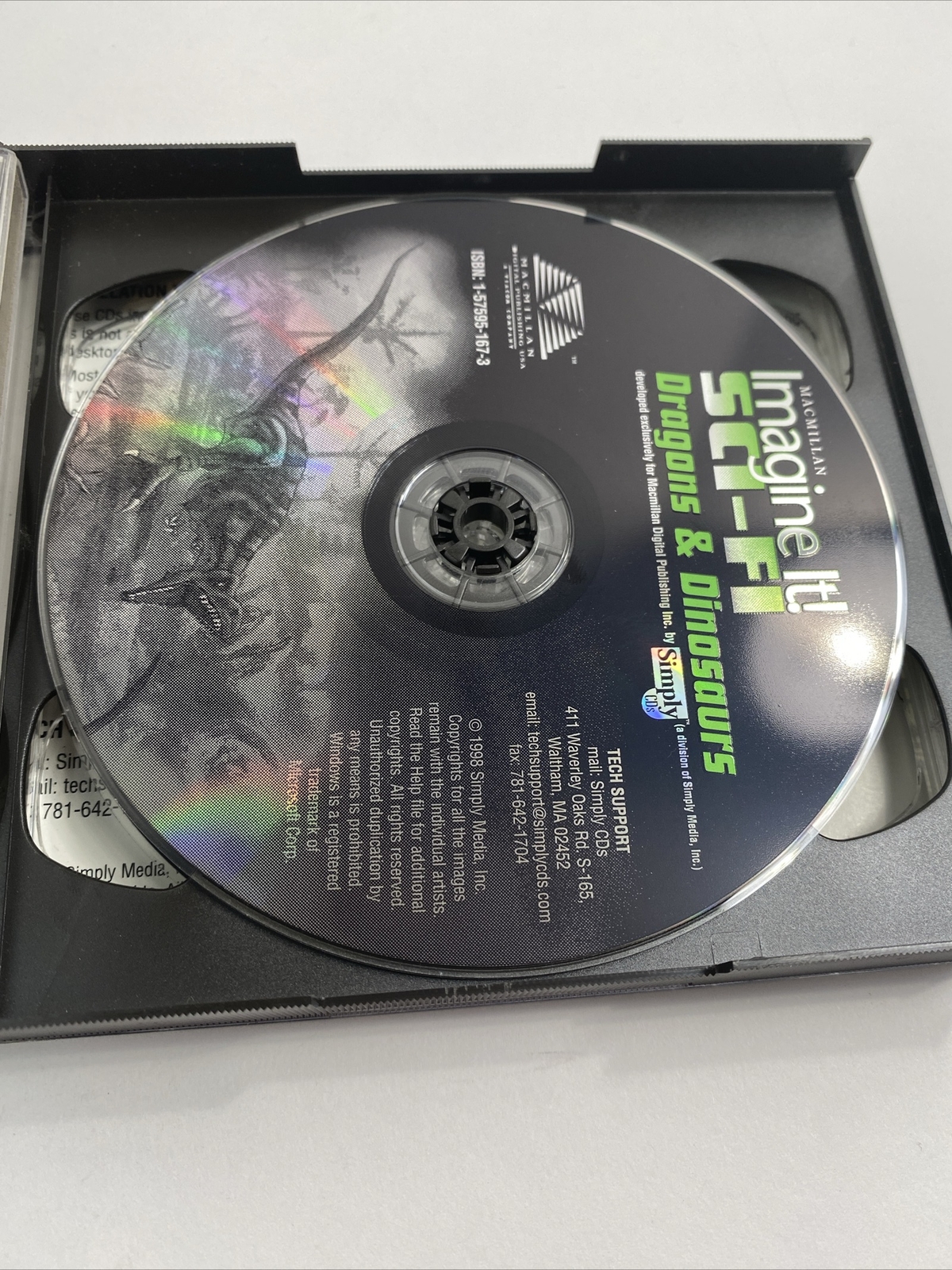 Imagine It! Sci-Fi Science Fiction Graphics PC CD Missing 1 Of 6 CDs