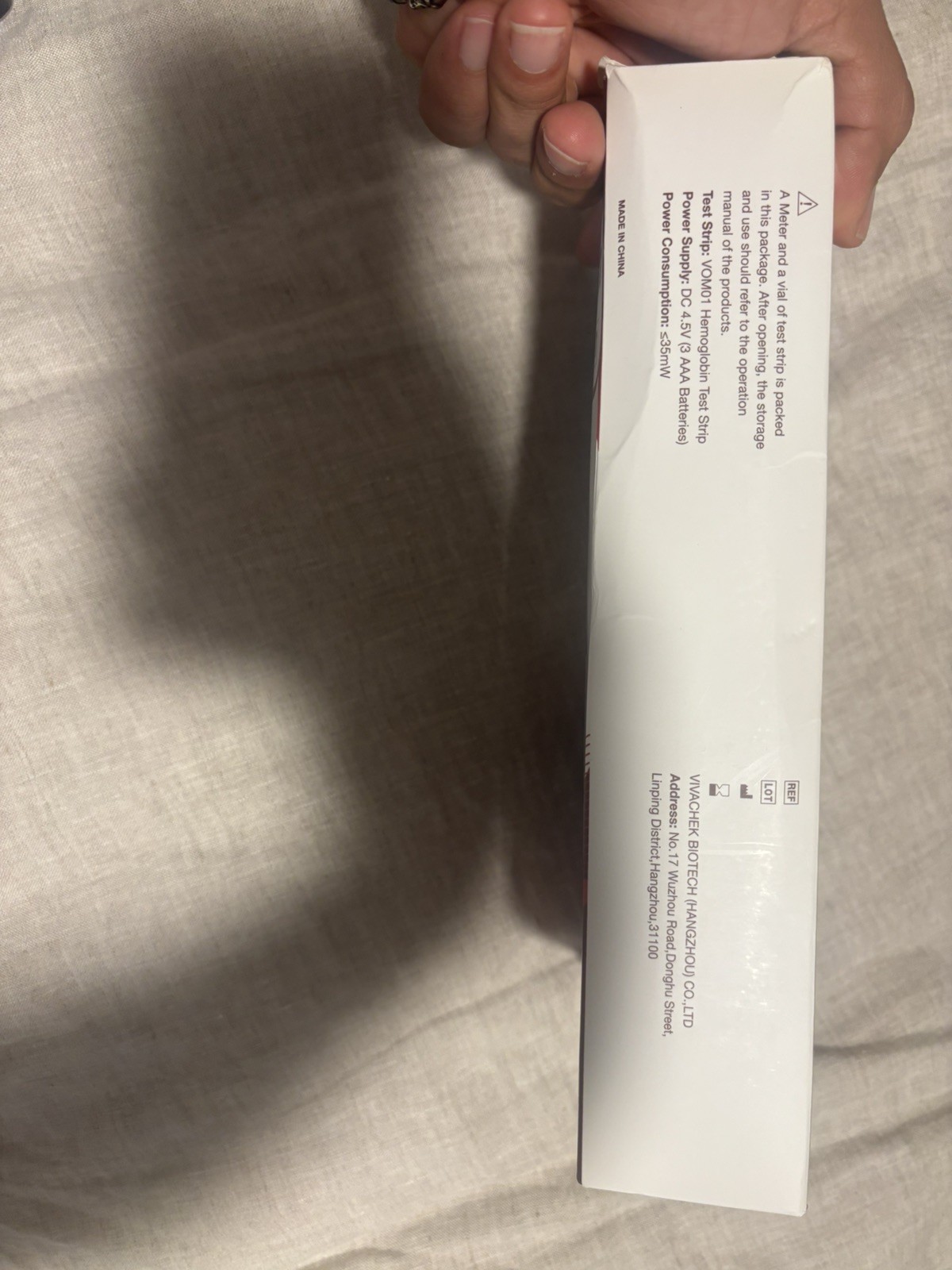Hemoglobin Test Kit VOM01
