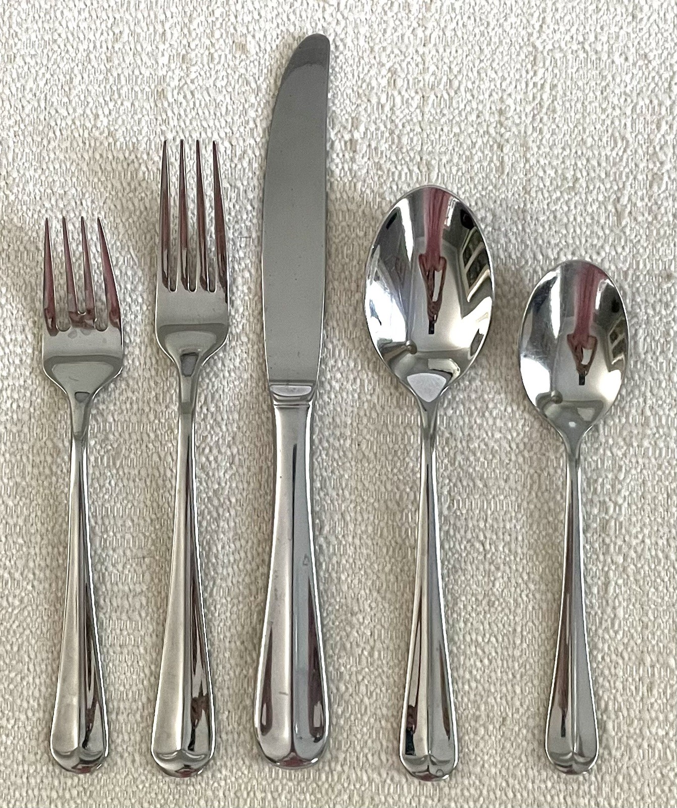 5 Piece Pace Setting 270 Hampton Silversmiths HSV117 Stainless 18/10