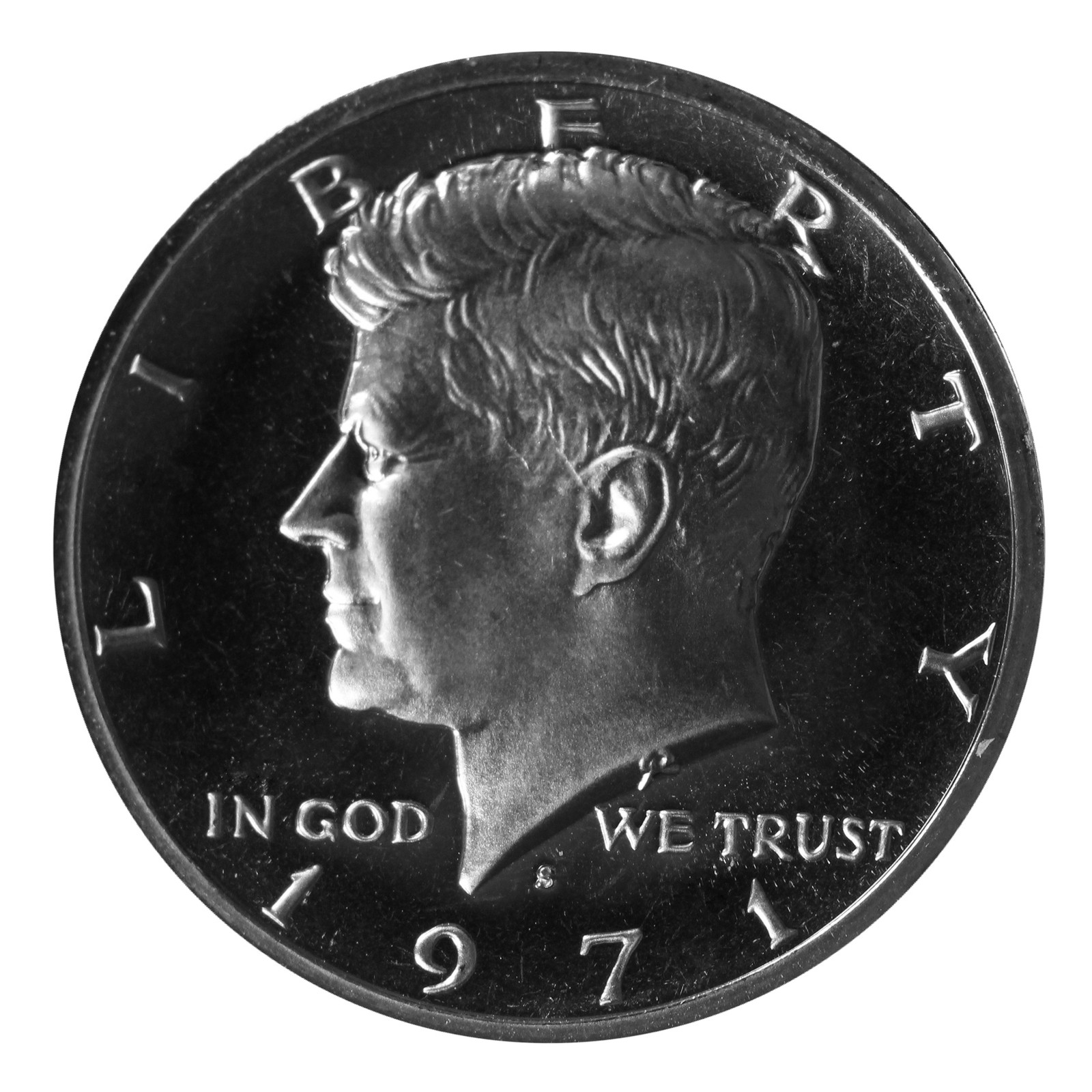1971 S Kennedy Half Dollar Gem Proof CN-Clad