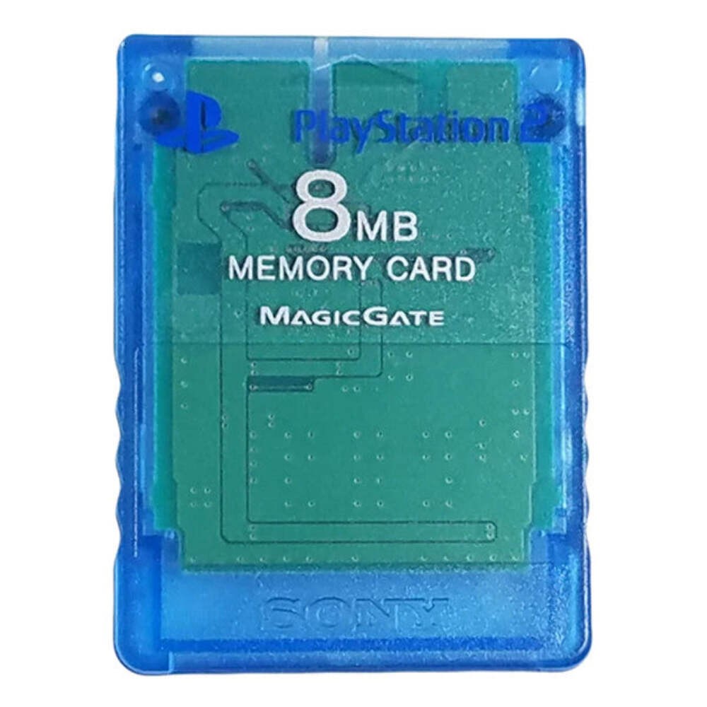 PlayStation 2 8MB Memory Card Blue