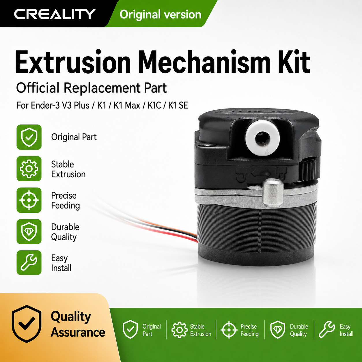 Creality Original Ender-3 V3 Plus/K1/K1 Max/K1C/K1 SE Extrusion Mechanism Kit