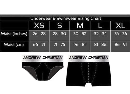 Andrew Christian Disco Brief - 91368 - Multicolored - Medium & Large