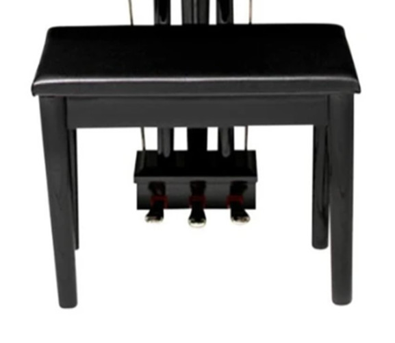 MDG 300 Legs, foot pedal, hardware, and bench