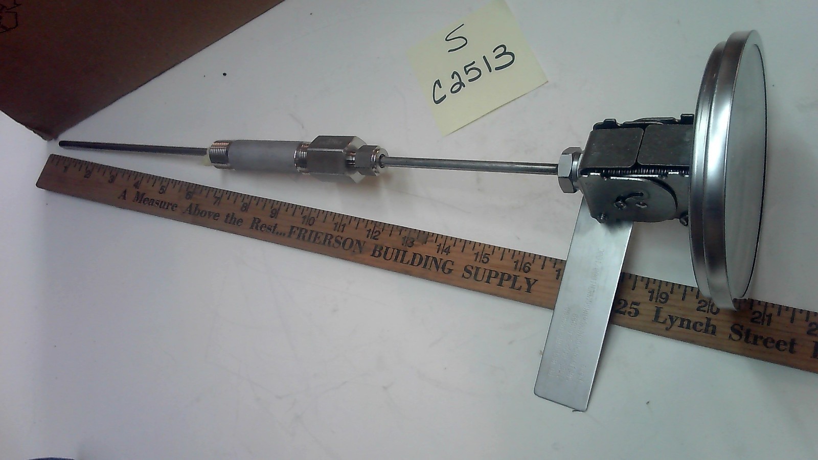 BIMETAL THERMOMETER MODEL E (100C)( 5 INCH FACE)