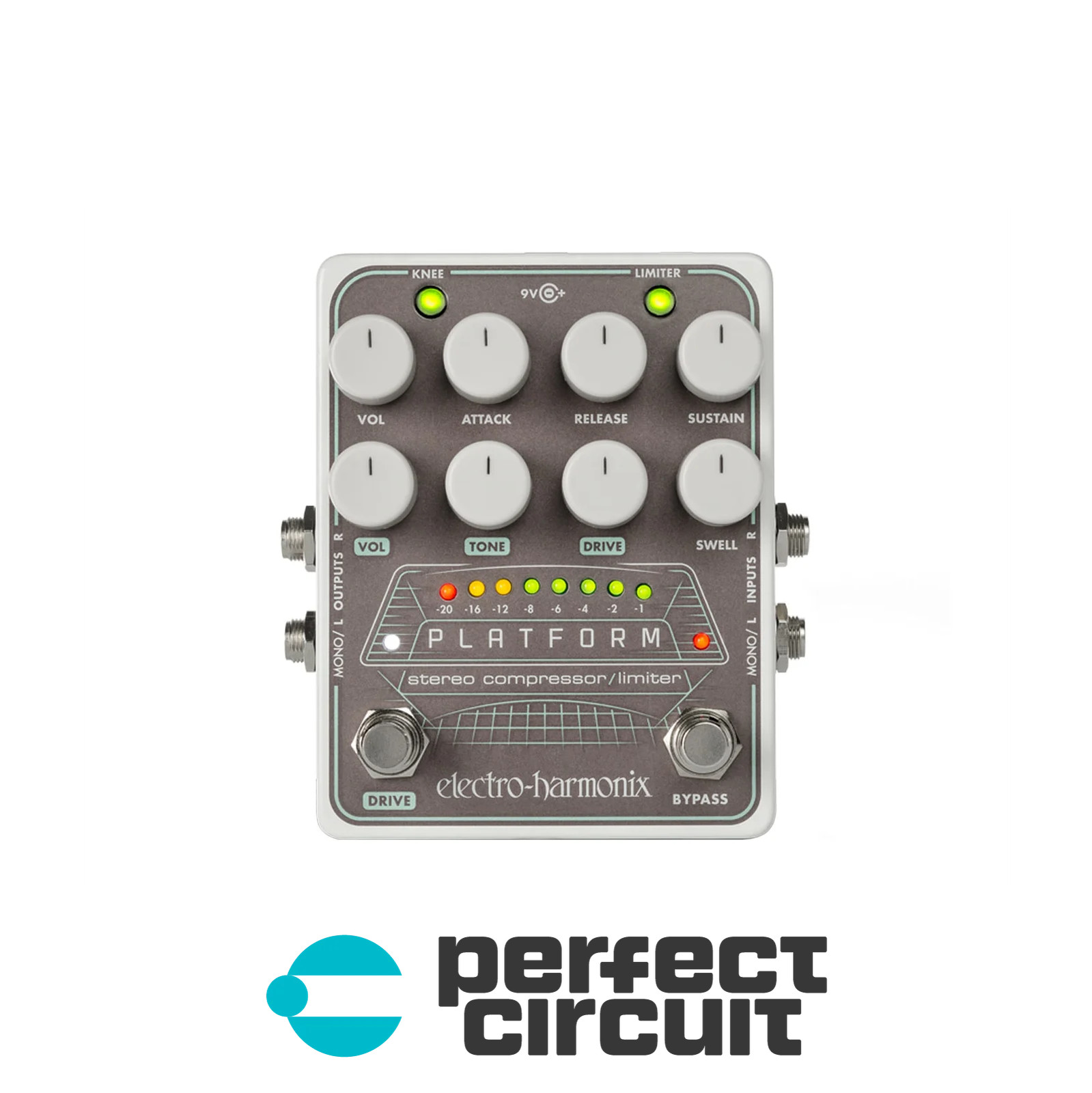 Electro-Harmonix Platform Stereo Compressor EFFECTS - NEW - PERFECT CIRCUIT