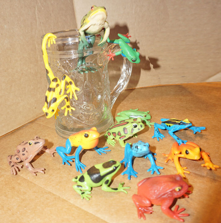 Frog Assortment (12) - PVC