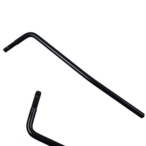 SAPHUE 6MM Screw-in Electric Guitar Tremolo Arm Whammy Bar 6mm, black