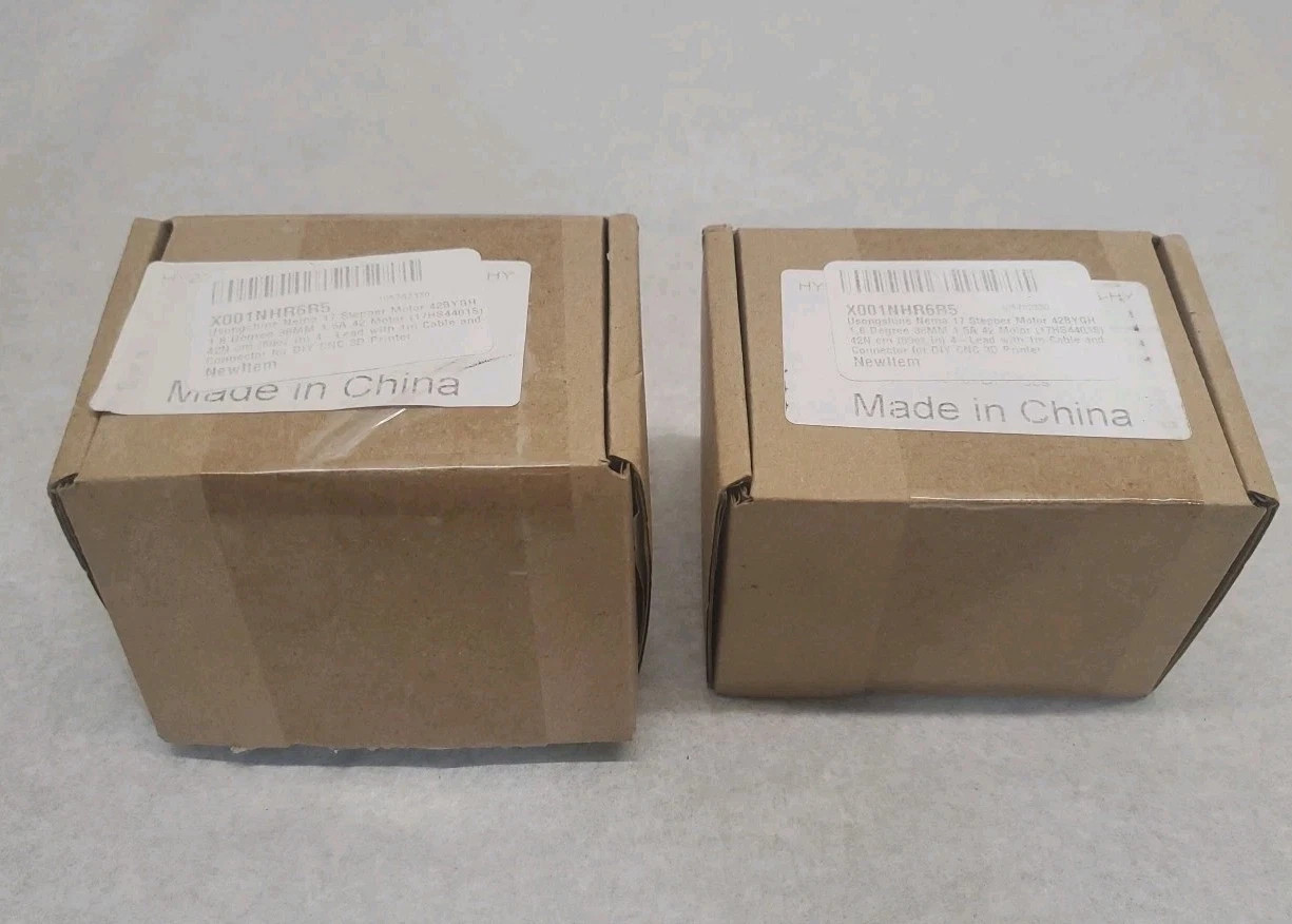 Two Usongshine Nema 17 Stepping Motors 17HS4401s