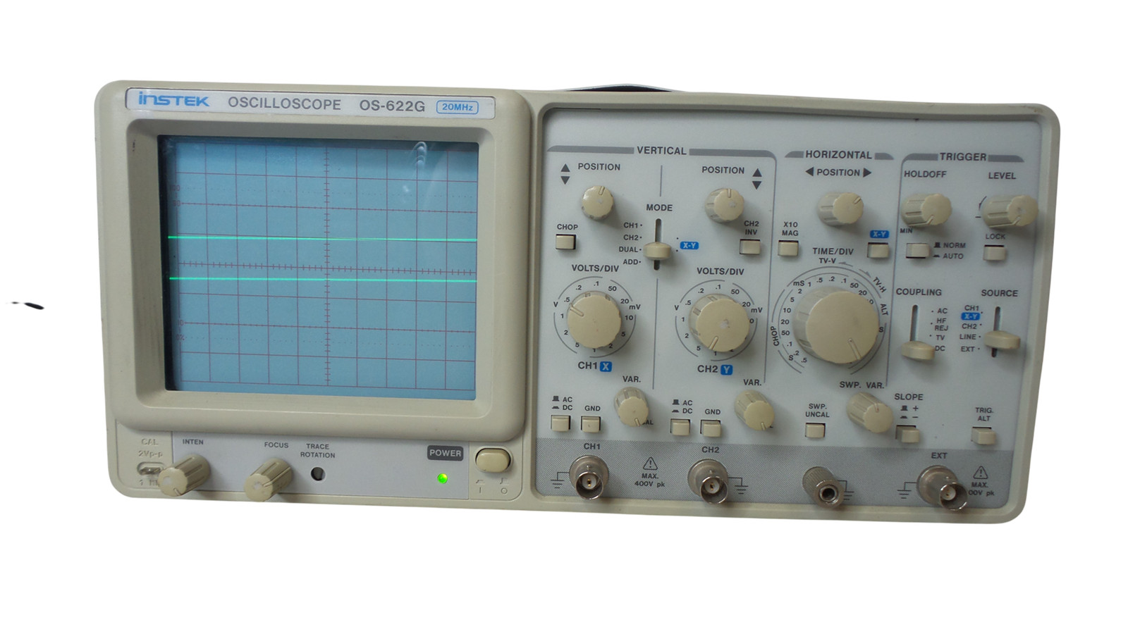 INSTEK OS-622G OSCILLOSCOPE 20MH - Free Shipping
