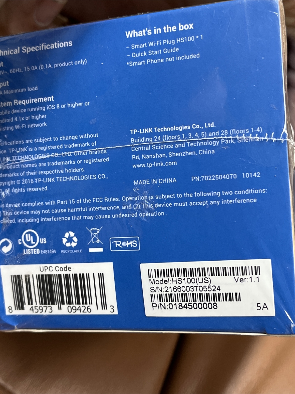 TP-Link HS100 Wi-Fi Smart Plug Kit