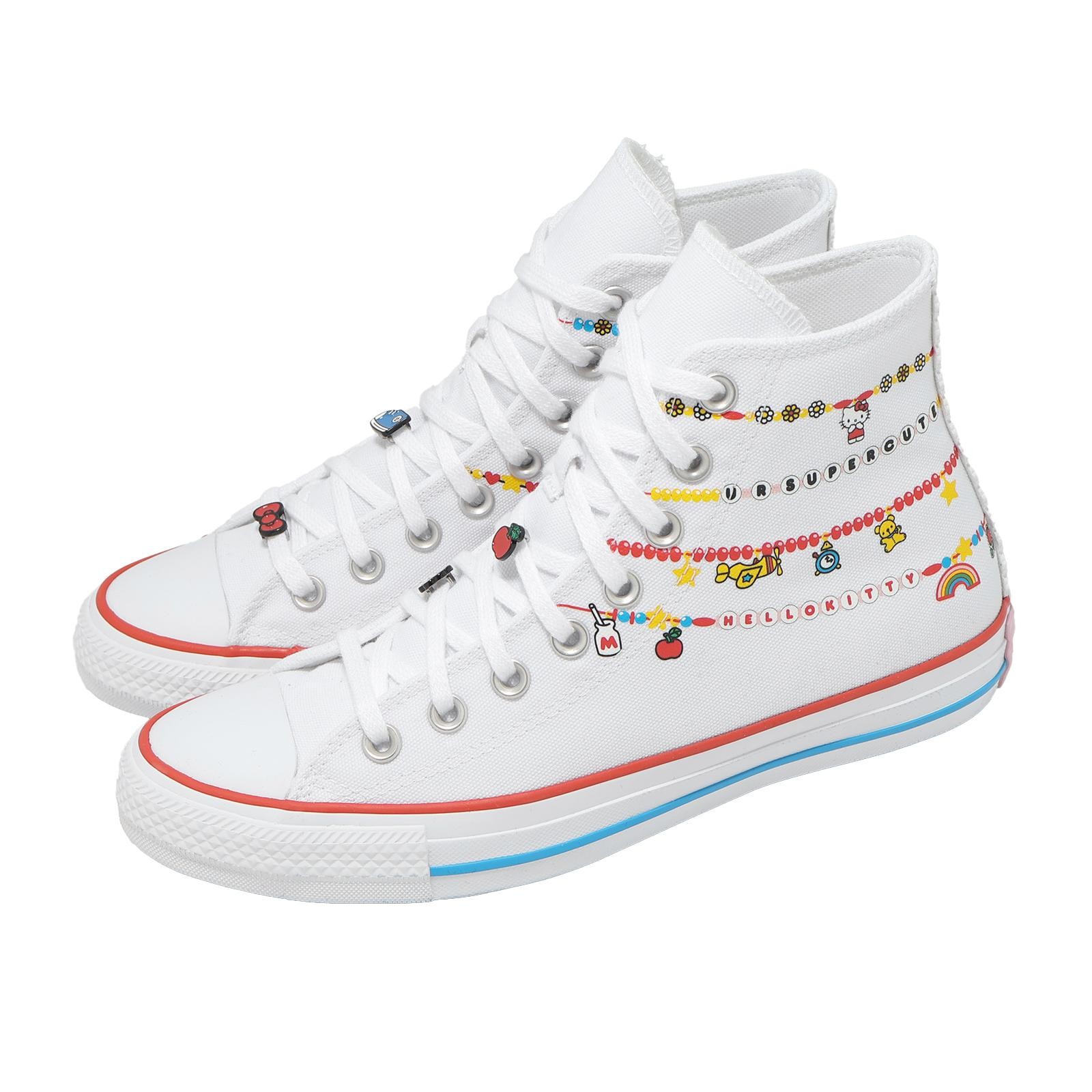 Converse x Sanrio Chuck Taylor All Star Hi Hello Kitty Friend Men Unisex A17699C