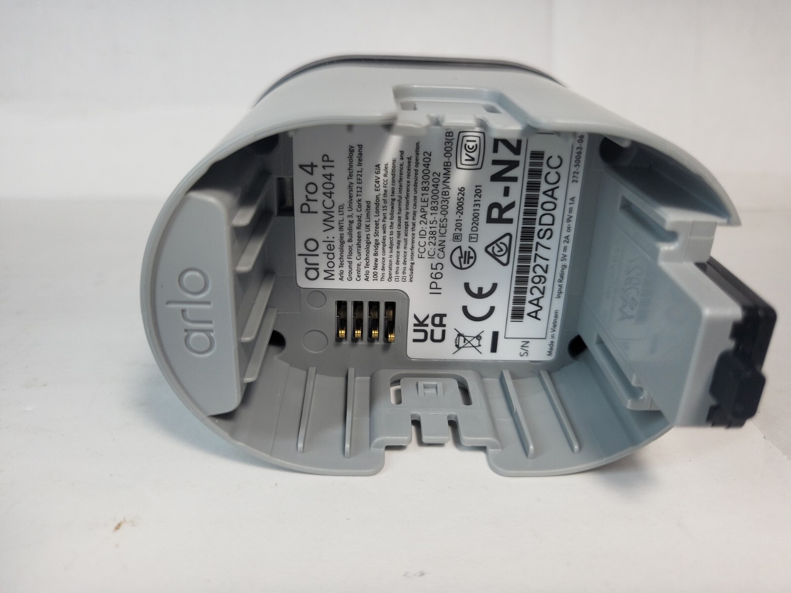 Arlo Pro 4 VMC4041P Wireless 2K Spotlight Security Camera Replacement Only