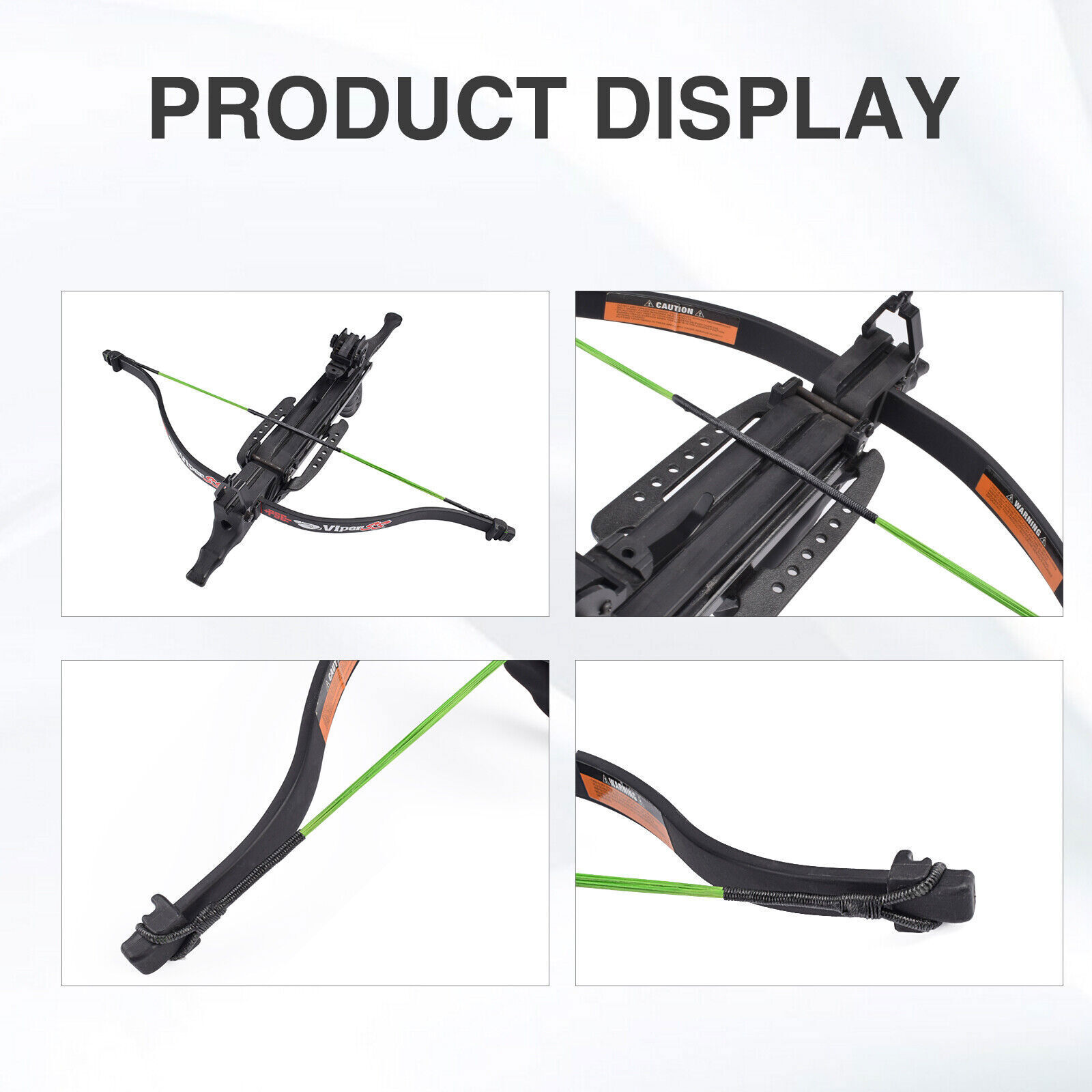 17.5" Bowstring Replacement String for 50-80lbs Pistol Crossbows