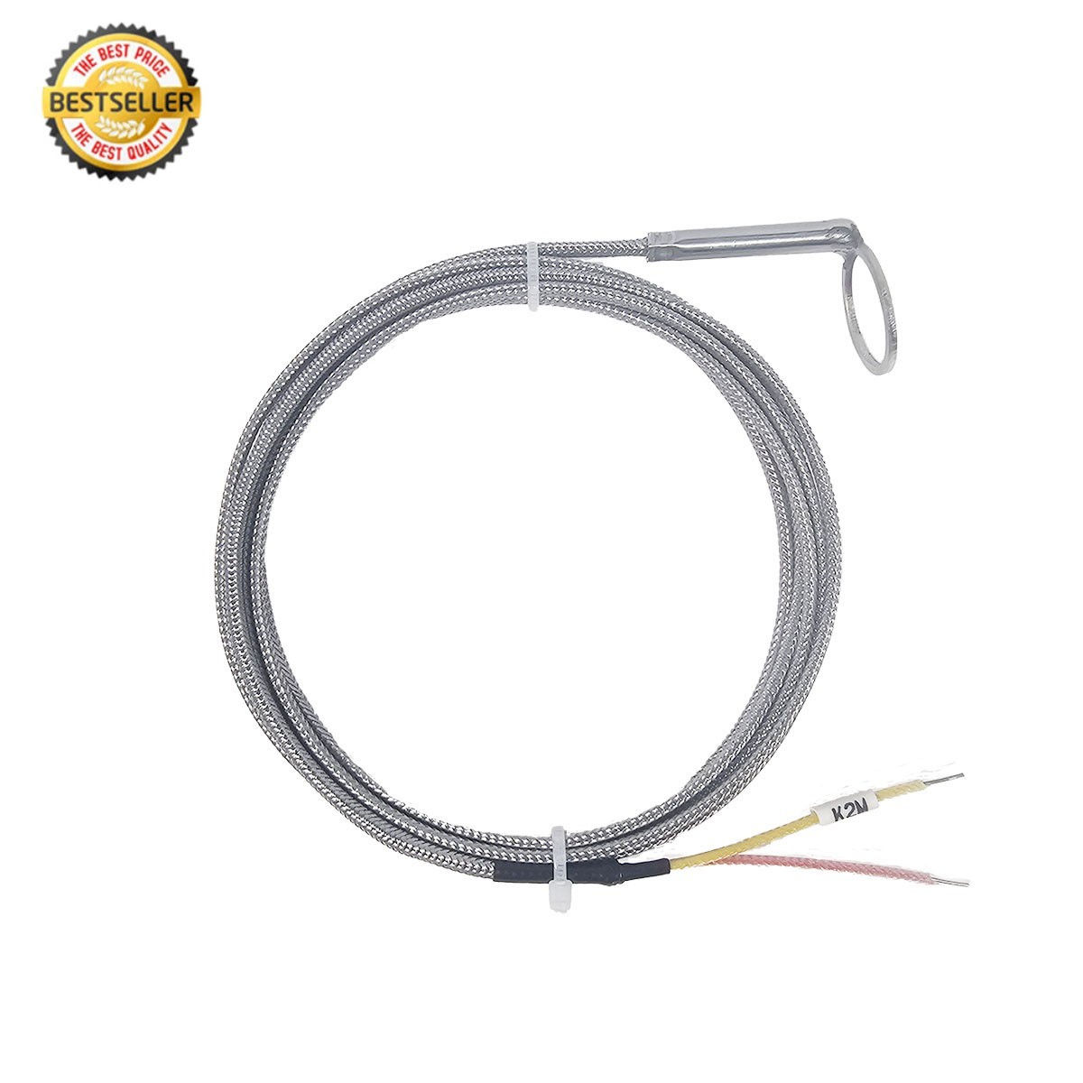 Cylinder Head Temperature Sensors Angled Bend CHT 18mm id Washer 3 -16 ft Cable