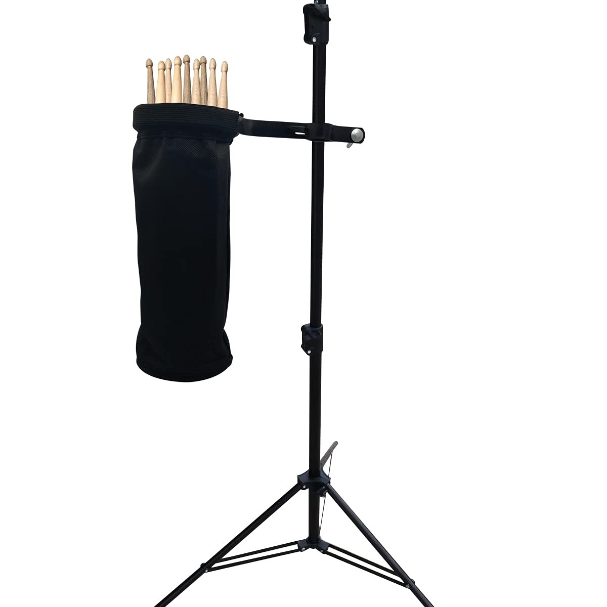 Drumstick Container Bag, Drum Stick Holder Nylon Bag for black