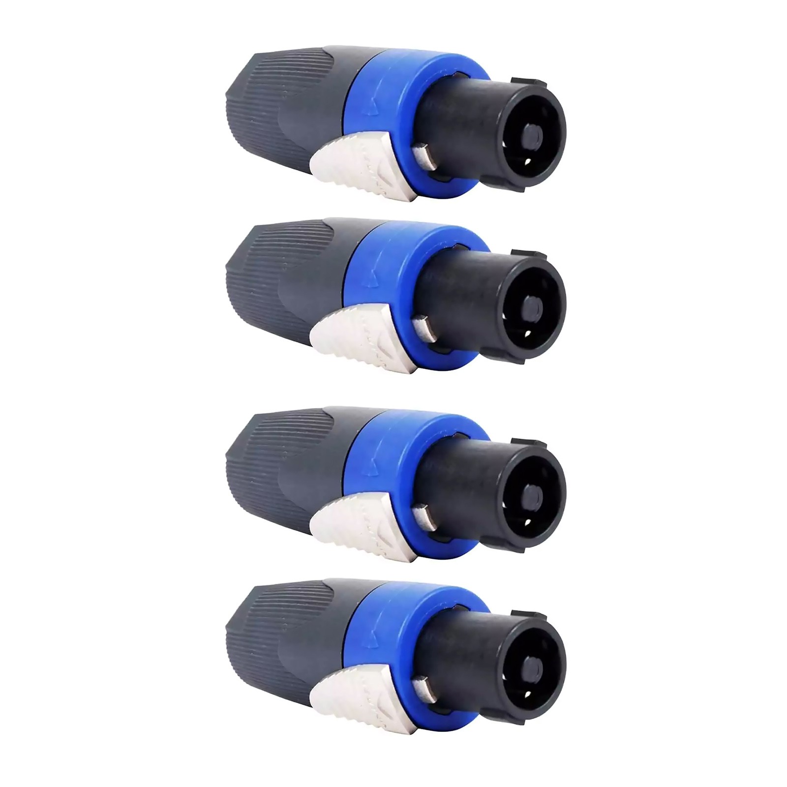 4x NL4FC Speaker 4 Pole Cable Plug Connectors for Audio Speaker Replacement