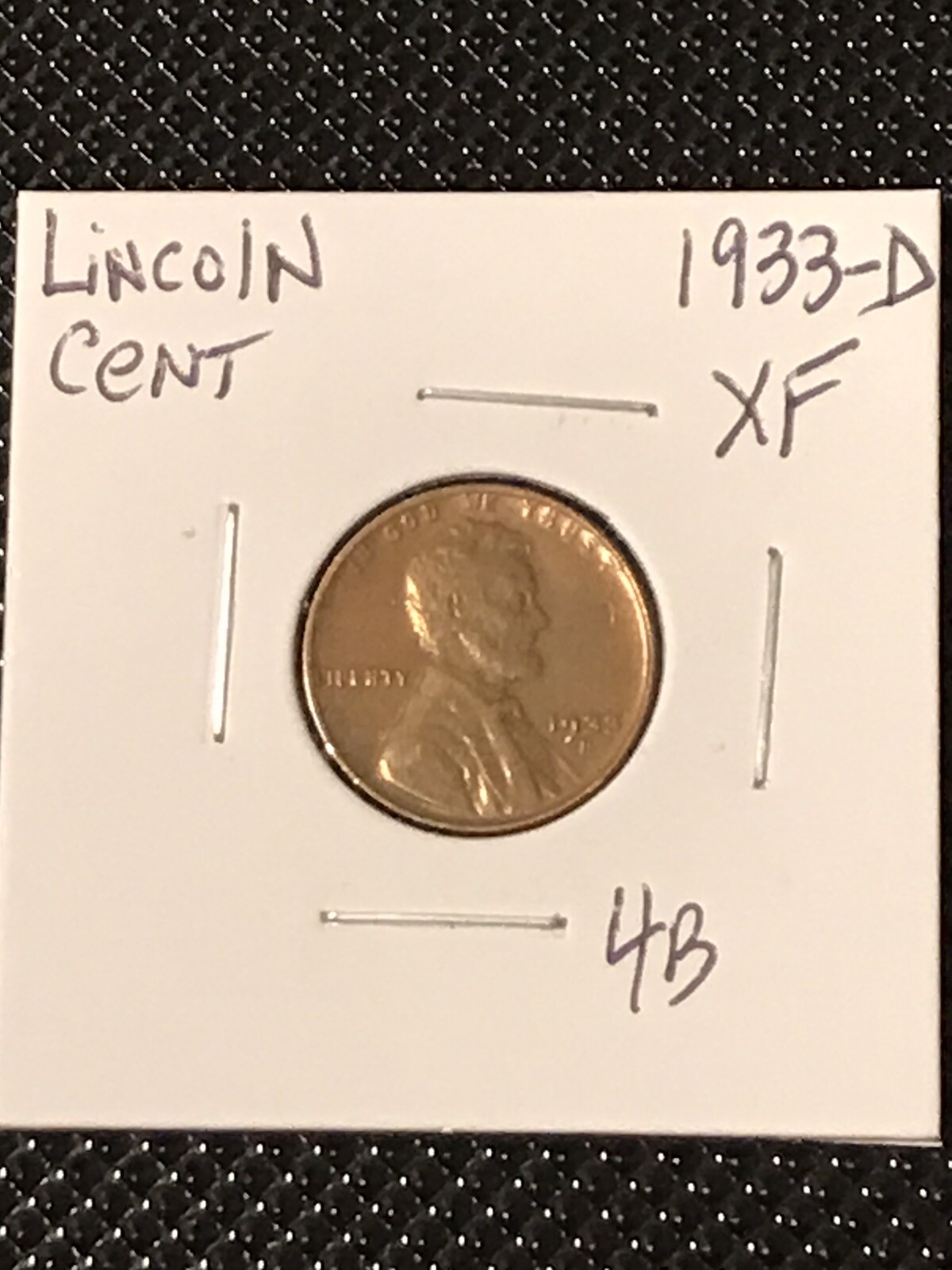 1933-D Lincoln Cent Higher Grade