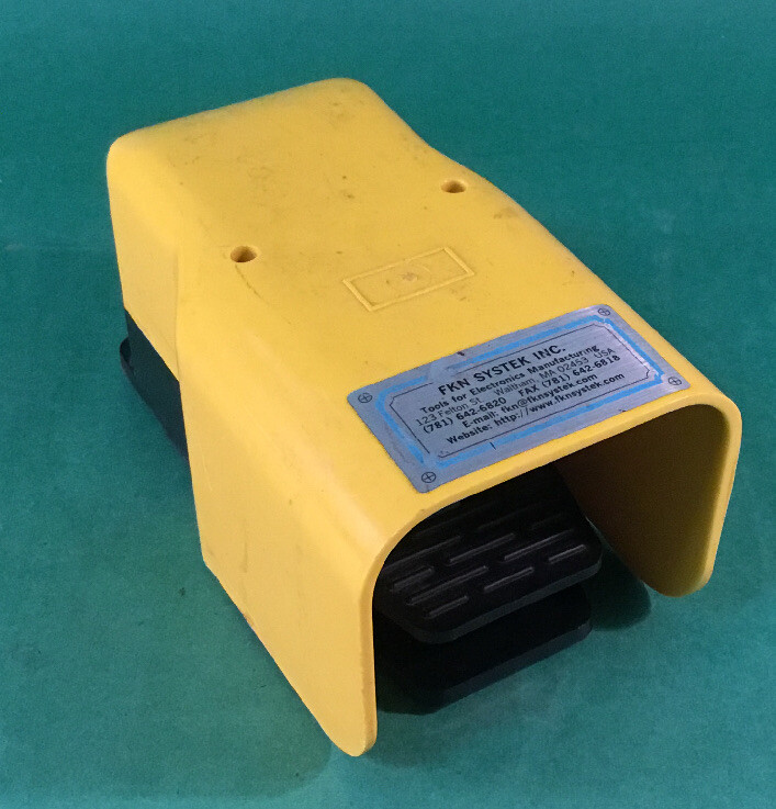 FKN SYSTEK INC. FOOT PEDAL