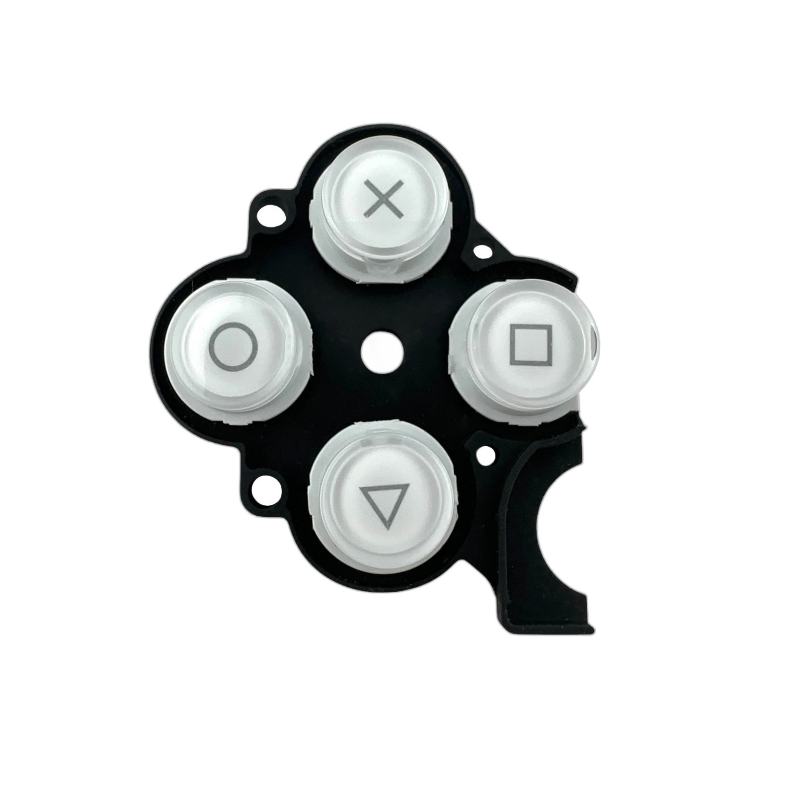 Right Side D-pad Buttons White Replacement For PSP 2000 / 3000