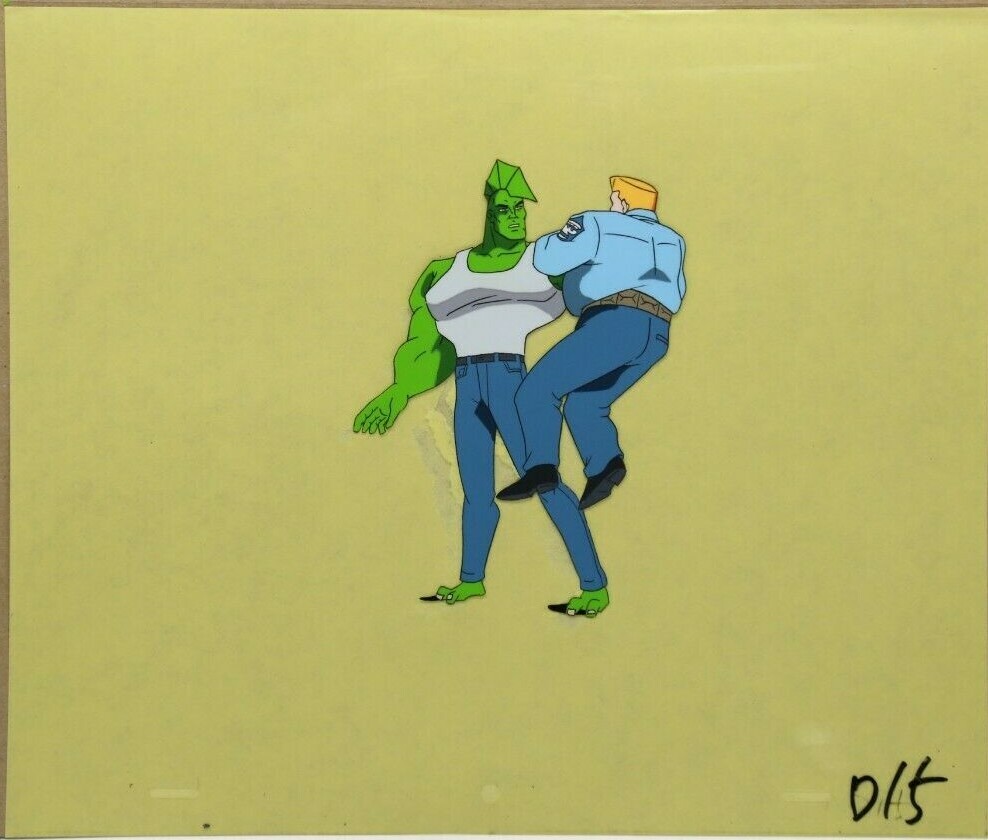 Savage Dragon Original Production Cel 114-65 - Used Condition