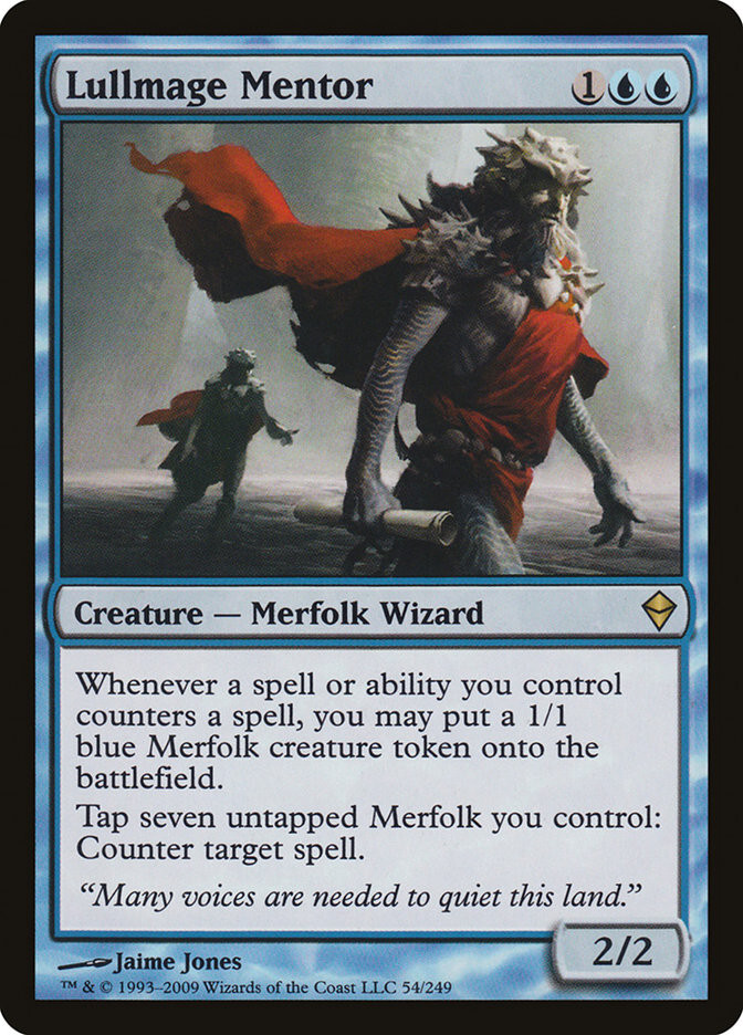 MTG Lullmage Mentor - Zendikar