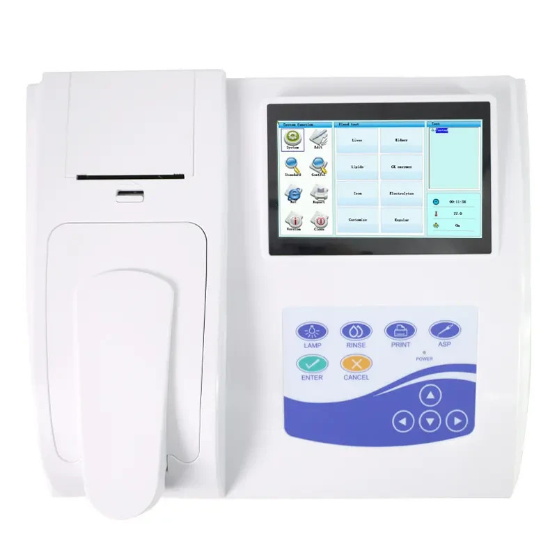 For Semi-auto Biochemistry Analyzer Touch Screen Blood Fluid with Printer
