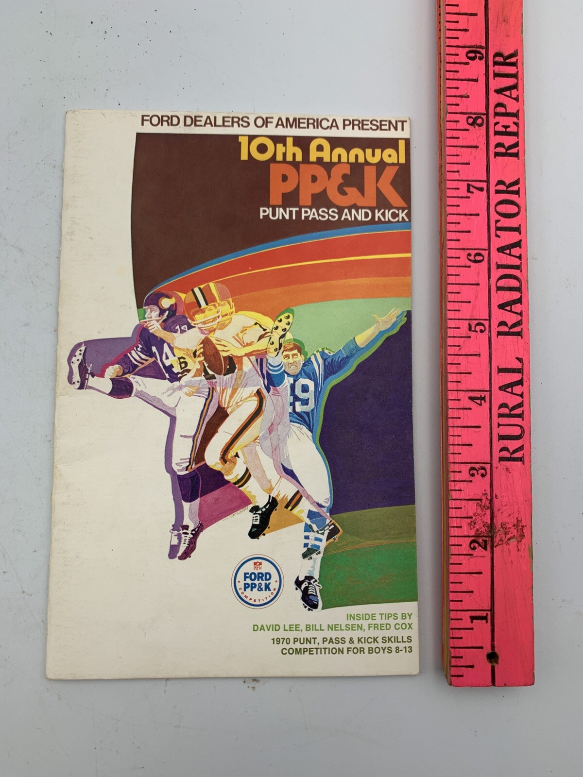 Vintage Ford Dealers America 1970 Punt Pass & Kick Program 10th Annual PP&K