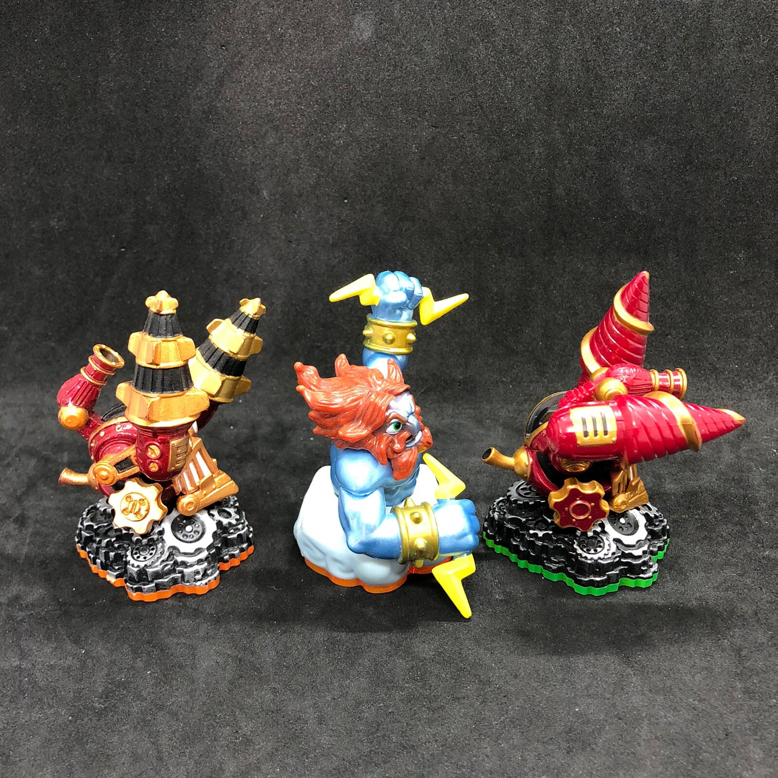 3 Skylanders Spyros Adventure Drill Sergeant Giants Drill Sergeant Lightning Rod