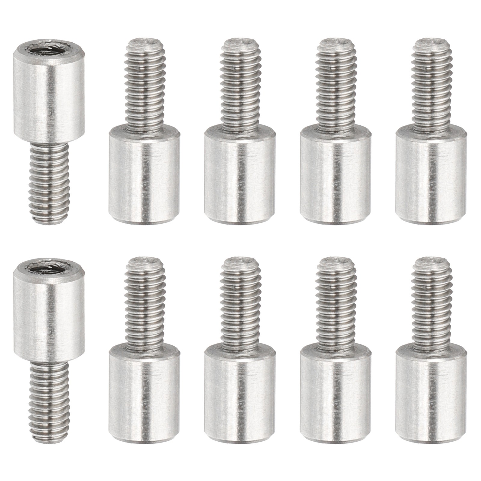 M3x8+6mm Album Scrapbook Extension Posts Extension Screw 10Pcs Extension Post