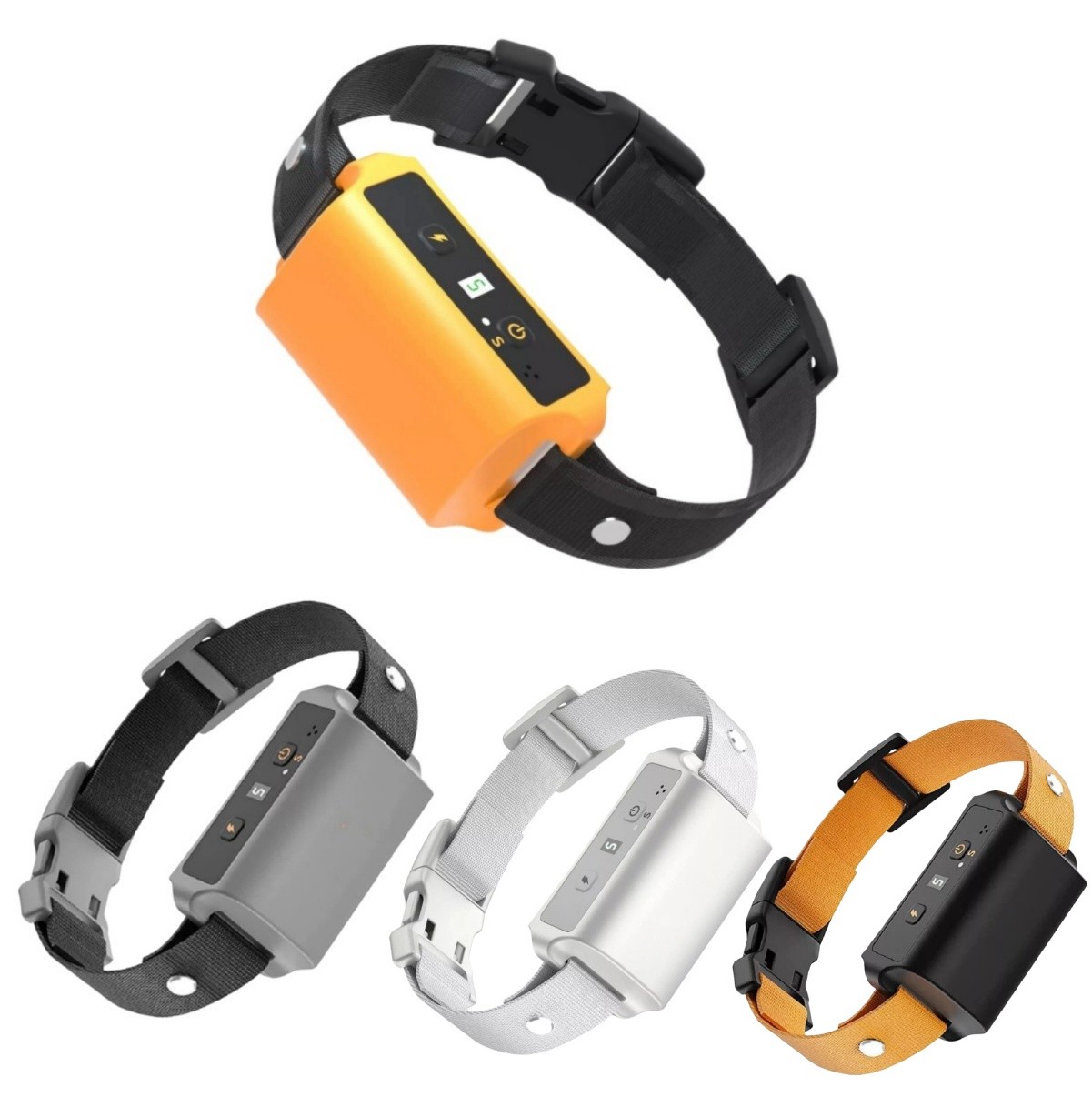Rechargeable Anti-Bark Dog Collar Waterproof Barking Control Training Device USA