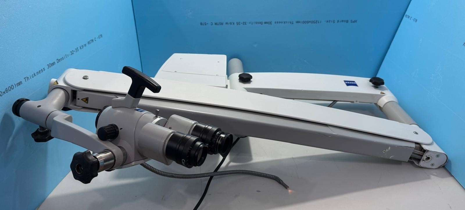 Carl Zeiss f170 Optical Viewing Head with Articulating Arm & Illumination German