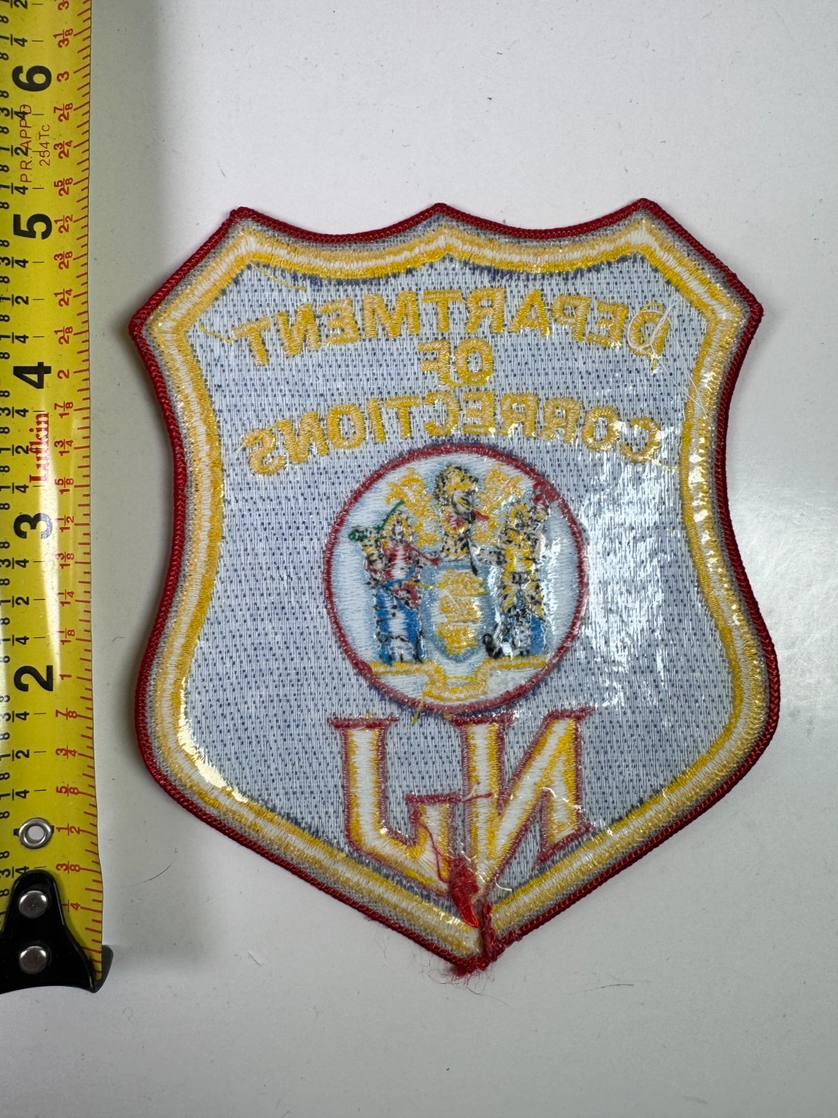 New Jersey Corrections DOC Jail Prison Patch Y5b
