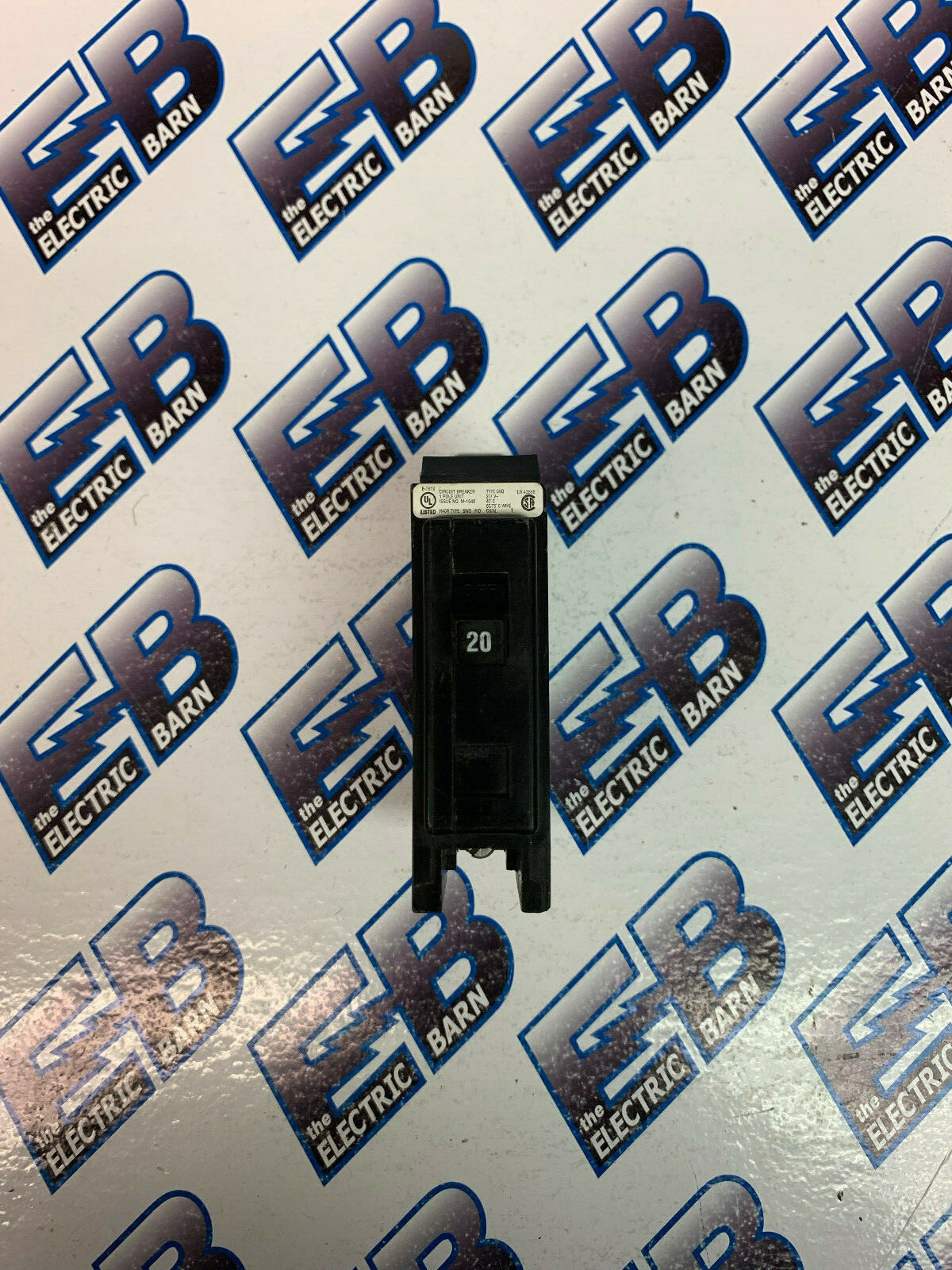 Cutler Hammer GHQ1020 Circuit Breaker 20 Amp 277 Volt 1P Bolt On 14K -WARRANTY