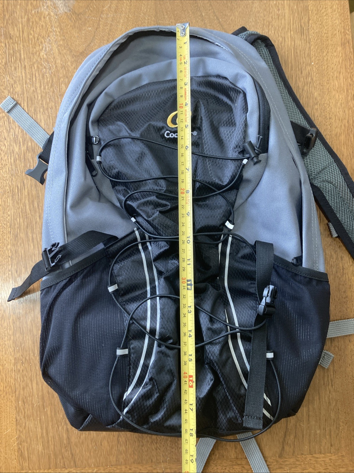 COCHLEAR Recipient Backpack Rucksack Grey Gray Black Bag P743078 24L NWOT