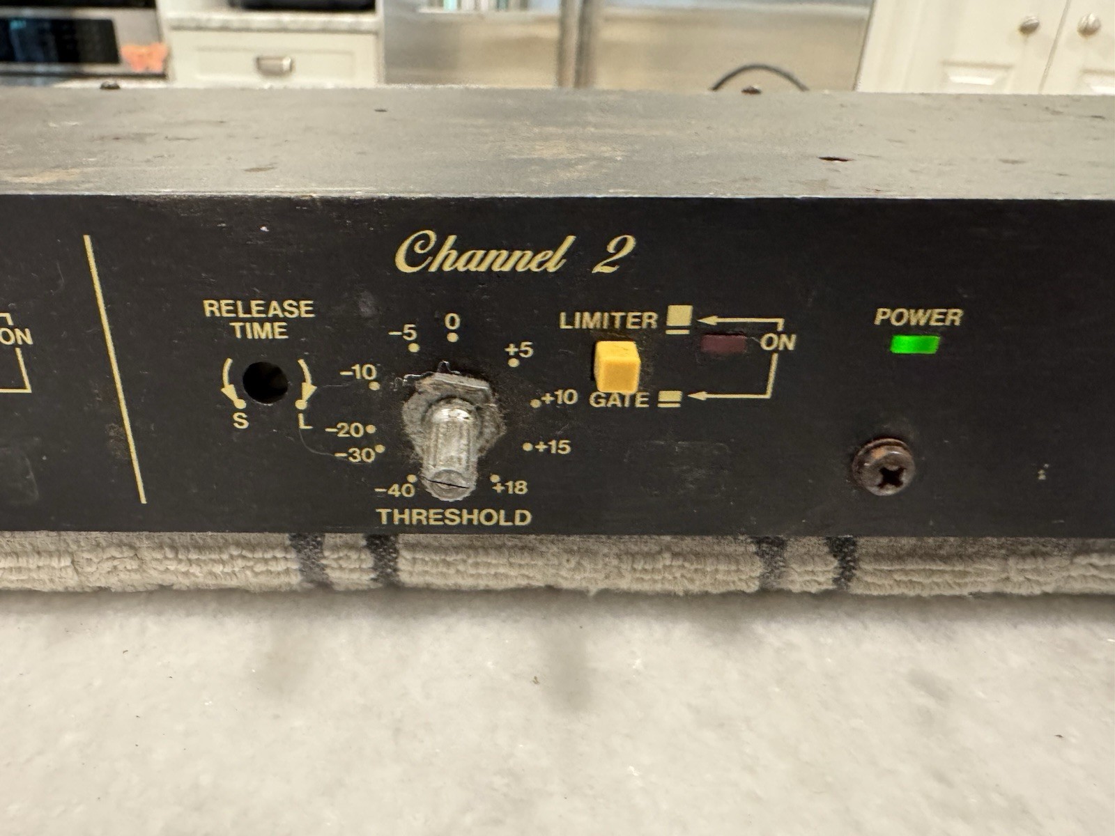 Biamp Stereo Limiter, Noise Gate, Vintage Rack