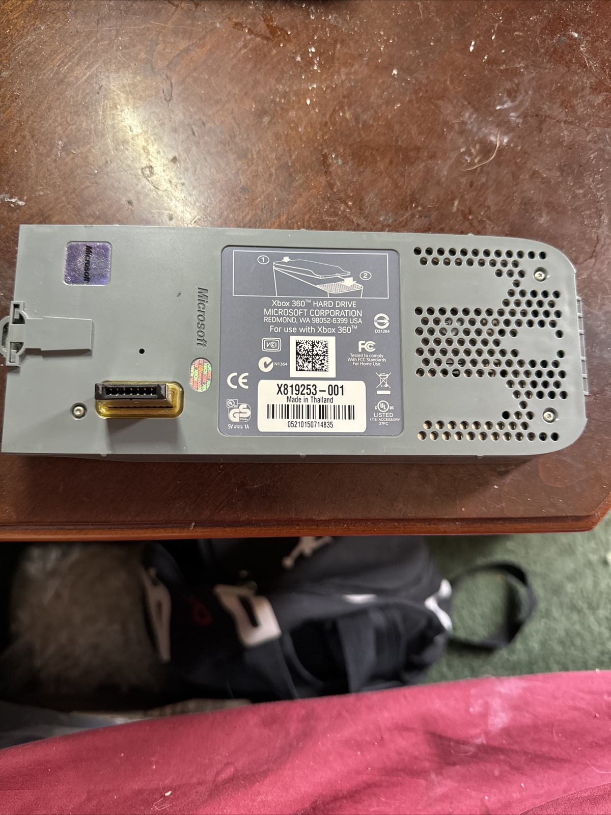 Microsoft Xbox 360 60GB External Hard Drive HDD OEM #ML