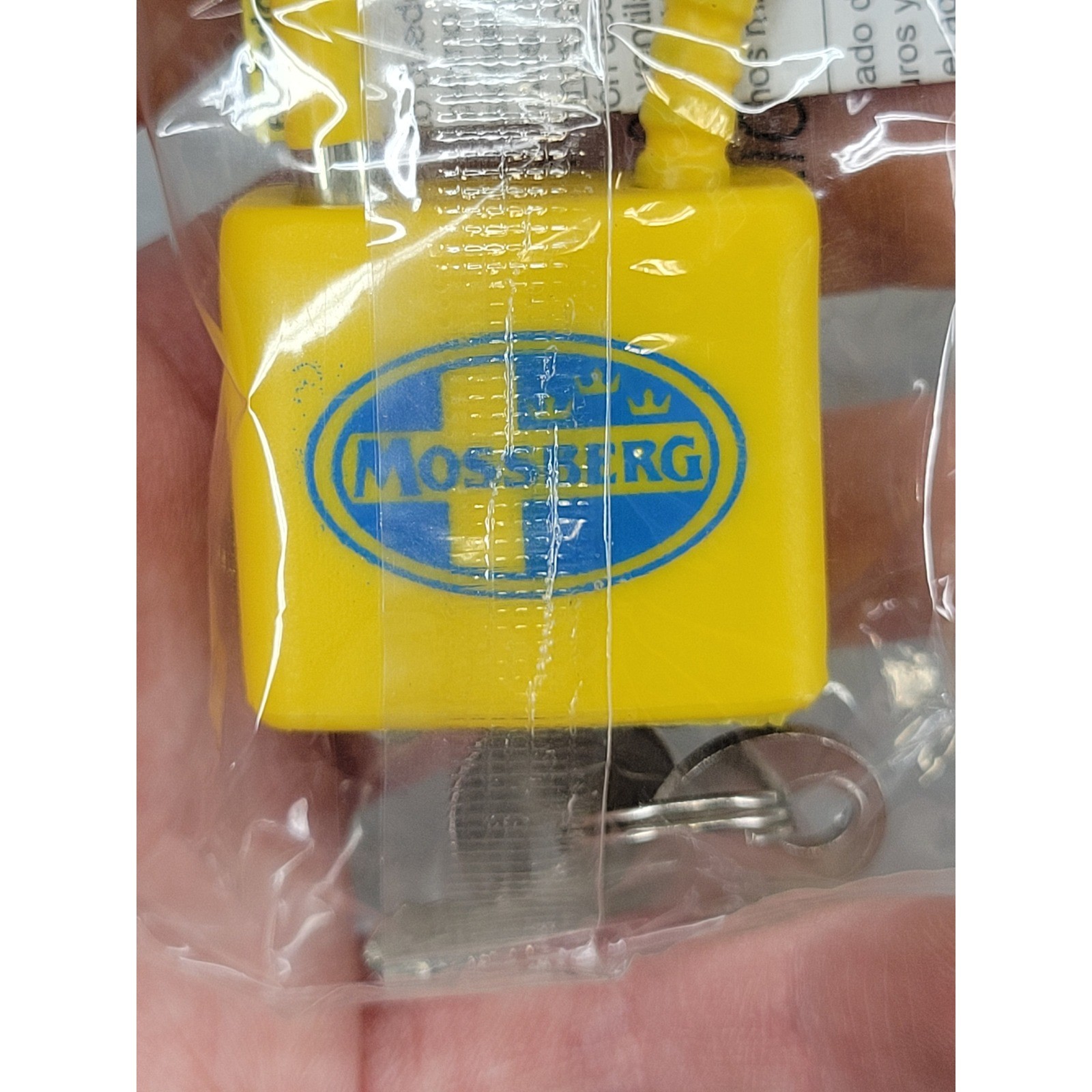 Mossberg Yellow Cable Gun Lock with 2 Keys CA DOJ Approved Universal Firearm