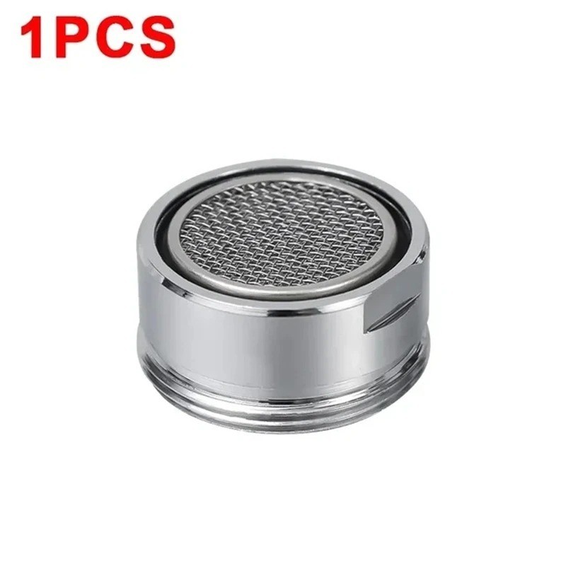 Brass Faucet Aerator 24mm Thread Water Saving Tap Nozzle Replaceable Filter
