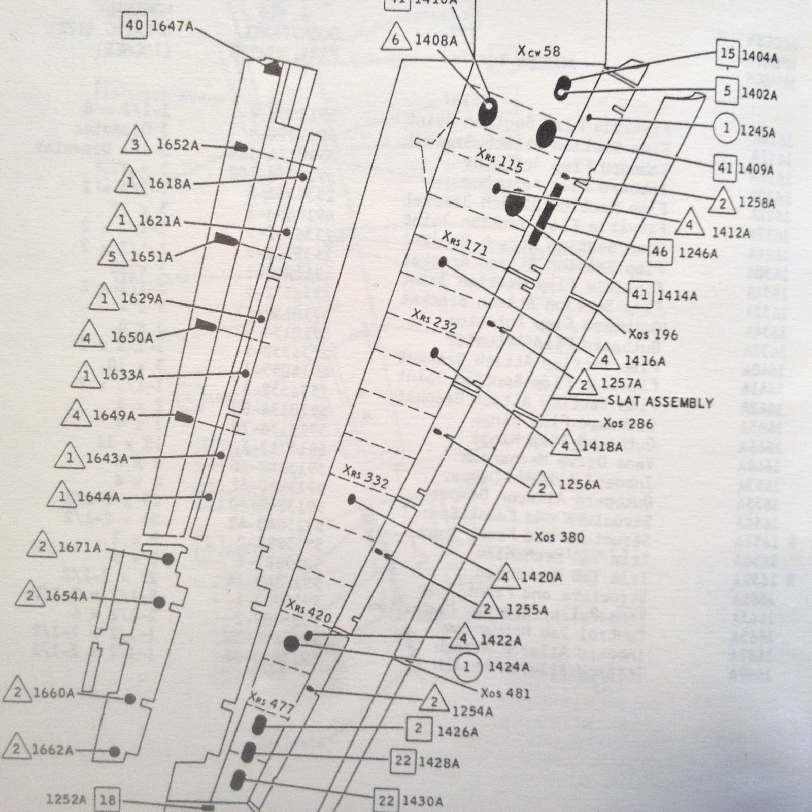DC-9-50 Maintenance & Engineering Station & Panel Location Handbook