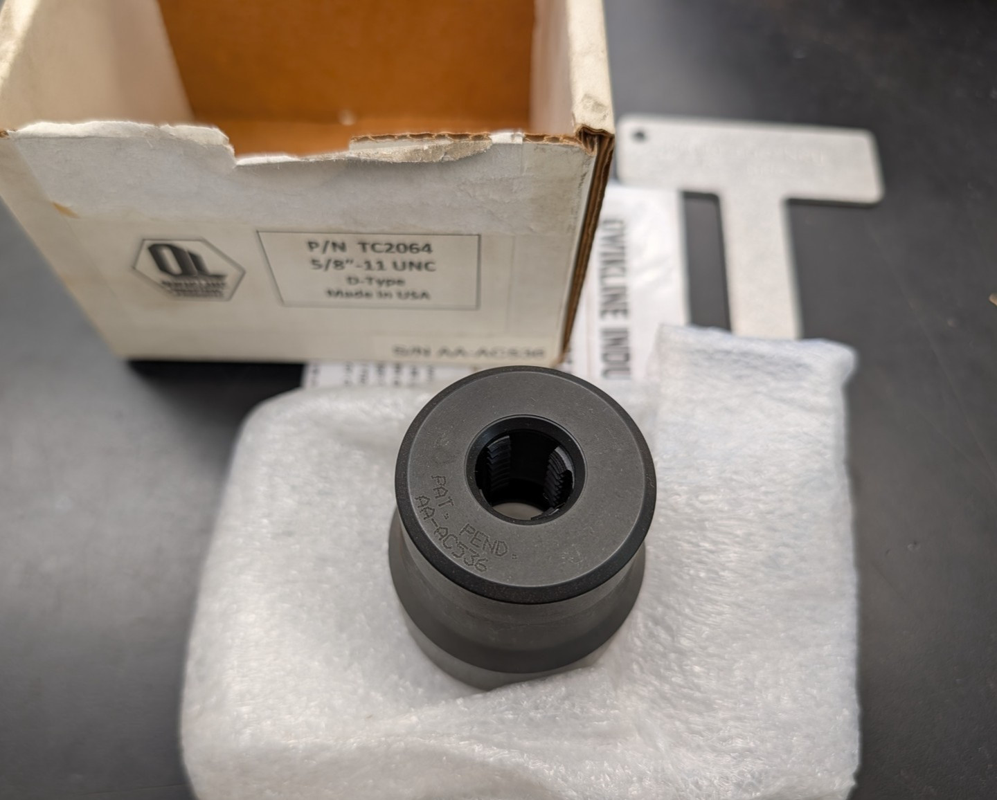 New QWIKLINE TC2064 5/8-11 THREAD CHASER D-TYPE- Made in USA- F. Ship