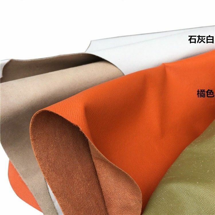 Taiga First layer leather material cross pattern cowhide for Leathercraft Color