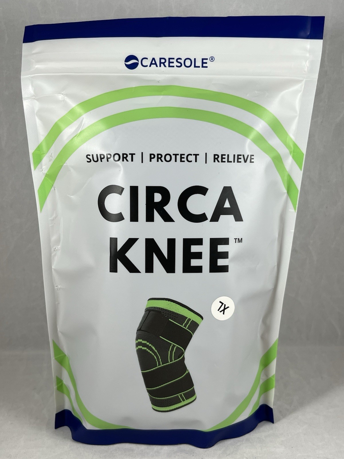 NEW Caresole Circa Knee Compression Sleeves Support Protect Men/Women XL